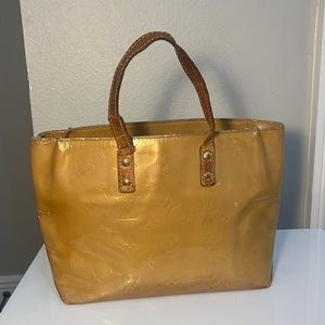 Yellow verni small tote